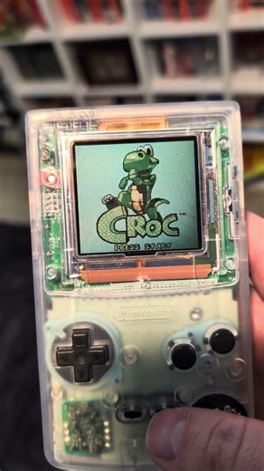Archiving History: Croc (Game Boy Color) #retrogaming #gameboycolor #asmr #gamingcollection