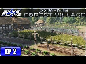 Life Is Feudal Forest Village Let's Play / Gameplay - Ep 2 - SHACKS