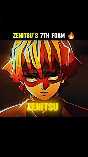 Zenitsu's 7th form 🔥 | Demon Slayer infinity castle #demonslayer #zenitsu #awezchaitrend