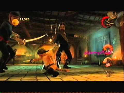 Puss In Boots Kinect Playthrough Part 1-Thieves Bar
