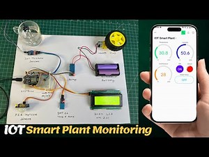 How to make IOT Smart Plant Monitoring System using Blynk App 2.0 #iot #iotprojects