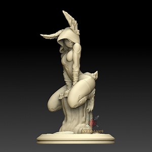 Bunny Girl | Fantasy Resin Miniature | Dnd Miniatures | DND Figurine | RPG | Tabletop Game - Etsy