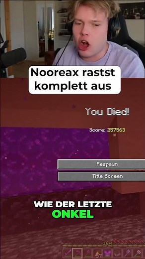 Nooreax rastet aus weil er gekillt wird! Craft Attack13 Highlights!