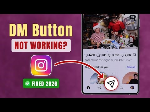 Instagram DM Button Not Working?- Fix Now!