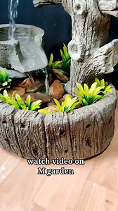 Beautiful cement art work for home decoration making at home | M garden