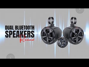 Pyle 2 Way Dual Bluetooth Off Road Speakers