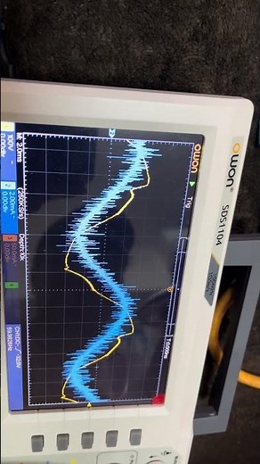 DGR試験機を使って、オシロスコープで波形を確認しました！