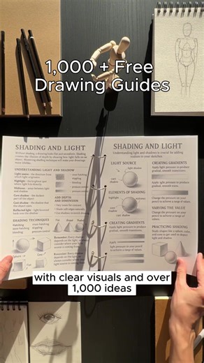 Crush Creative Blocks & Build Skills — Without Feeling Overwhelmed Our DrawWell Guide is your printable shortcut to confident sketching. Whether you're just starting out or picking up drawing again, this guide gives you the exercises, prompts, and structure to grow — without the stress. ✏️ Step-by-step drawing exercises (no guesswork) 📖 Sketchbook prompts, planning pages & improvement trackers 🖌️ Tips on shading, proportions & visual flow 💡 Perfect for beginners, returning artists, and creati