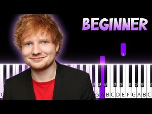 Perfect - Ed Sheeran | BEGINNER Piano Tutorial