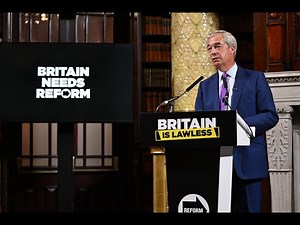 Nigel Farage | Britain is Lawless | Full Speech