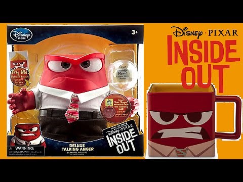 Disney / Pixar Inside Out Anger Talking Action Figure Toy Unboxing!!!