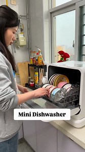 25K views · 202 reactions | Meet the Mini Dishwasher™ – compact, powerful & water-saving ️ ✅ Fits in small kitchens, dorms & offices ✅ Sparkling clean dishes in minutes ✅ Energy & water-efficient  ✅ Plug & play – no plumbing hassle Wash smarter, not harder! ✨ #MiniDishwasher #SmartKitchenFinds #SpaceSavingAppliances #HomeHacks #KitchenEssentials #SmallSpaceLiving | Smart Finds | Facebook
