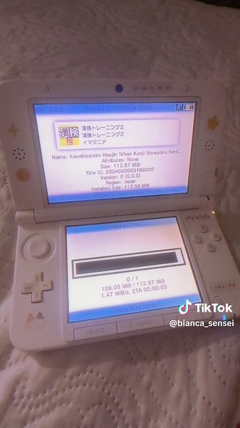 Adicionando jogos no Nintendo 3DS usando FBI