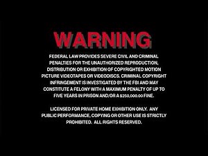 MGM Home Entertainment (2020, 16:9, 60fps, 1080p, with FBI warning screen)