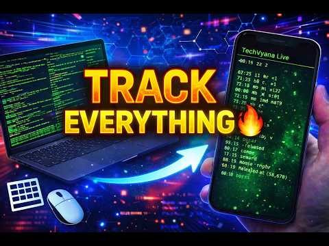 How to Build a Real-Time Keyboard & Mouse Tracker in Python 🔥