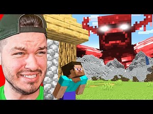 Scaring My Friend with BLOOD WARDEN in Minecraft