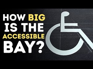 How big is an accessible parking space?
