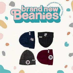INTRODUCING: Beanies...in the Spring?! Not the strangest thing to happen in 2022. 🤷‍♀️ Seriously, supply chain issues are a headache - but you know what isn't? Cute cat beanies for your noggin. 😉⁠ Tap to Shop Our All-New Beanie Collection or via our LINK IN BIO! | Meowingtons