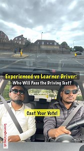 Experienced vs Learner Driver: Who Will Pass the Driving Test? Cast Your Vote! #DrivingTestShowdown #ExperiencedVsLearner #VoteForSuccess #WhoWillPass #DrivingTestChallenge #DrivingTestResults #PassOrFailJourney #BehindTheWheelAssessment #RoadTestExperience #TestingSuccessOrFailure | LearnDriving.uk