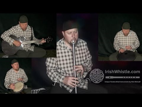 “Maid of Coolmore” slow air & “Castle Kelly” slow reel on Low D Irish Whistle by Nick Metcalf