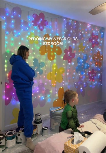 Transforming My 6-Year-Old's Bedroom with Twinkly Lights