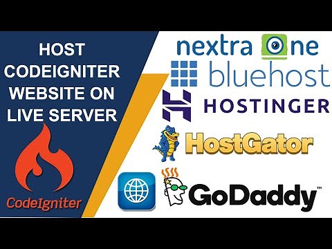 How to Host CodeIgniter Website on Live Server || Web Hosting || CodeIgniter Tutorial 2020