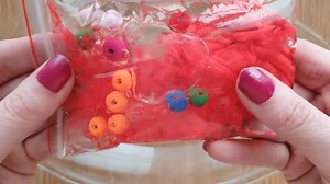 1K views · 40 reactions | Making Crunchy Slime with Bags and Slippery Water Squishy | Slime with Funny balloons | Slime with Beads #slime #relaxing #satisfying | Slime Slime | Facebook