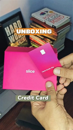 Slice UPI Credit Card Unboxing 😍 | Best Credit Card for Students 2026? | Harsh Talks #shorts