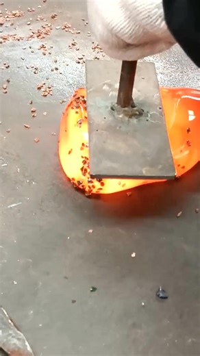 68K views · 462 reactions | Watch the heat turn metal into art! ️ #CreativeCrafts #MetalArt | Jovial Insights | Facebook