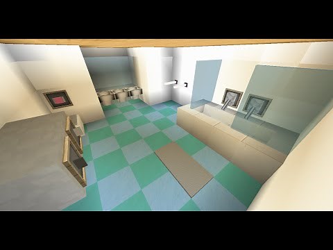 [Tuto] Salle de bain moderne sur minecraft!
