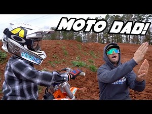 CHAD REED LEARNING HOW TO TEACH HIS KIDS MOTOCROSS