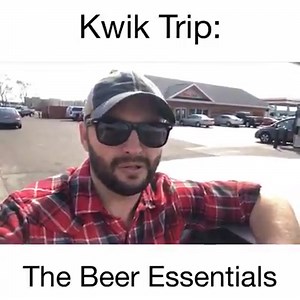 330K views · 569 reactions | We hope this Kwik Trip humor brightens your day! ~Video created by: Ryan Ruebl ~New Hot Spot Hazy IPA Beer, by Karben4 Brewing Available soon at all Wisconsin Kwik Trips. Find the delivery schedule here: karben4.com/hotspot #KwikTripIsLife | Ryan Ruebl | Facebook
