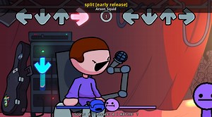 split [early release] Mod for Friday Night Funkin' | FNF Mods