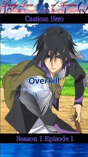 Unleashing on a Lvl 1 Slime 😂 #anime #animeedit