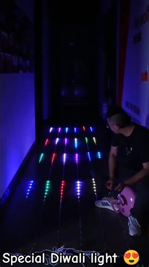 " Diwali Lighting Upgrade! Music Sync LED Strip Se Ghar Banega Disco 🔥😍 "