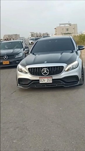 Epic Mercedes C63 Drift & Burnout Show