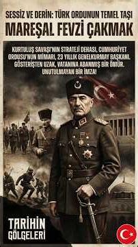 The Name of Silent Power: Marshal Fevzi Çakmak..🇹🇷🙏