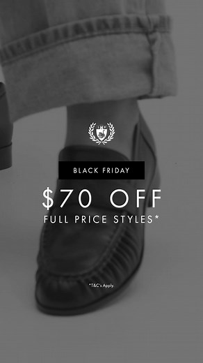 Black Friday is Here! 🖤 $70 off full-price Mi Piaci shoes this Black Friday - discover bestselling styles loved by our Muses before they’re gone.* *T&C’s apply, limited time only. | Mi Piaci