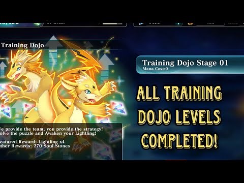 Evertale Training Dojo! All Level 1 - Level 12 and Level 13! Evertale Guide & Tips