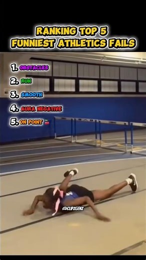 TOP 5 FUNNIEST ATHLETICS FAILS 🏆#shorts #funny