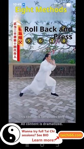 Tai Chi eight methods #TaiChiAndArthritis #TaoistMeditation