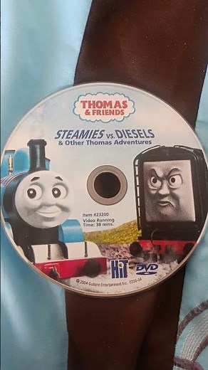 Happy 21st anniversary to the Thomas and Friends: Steamies vs Diesels DVD (2004)