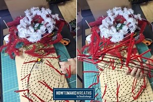 How To Make A Wreath Frame - How to Make Wreaths - Wreath Making for Craftpreneurs