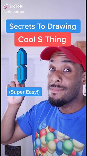 How to Draw a Cool S Thing - Art Tutorial for Beginners