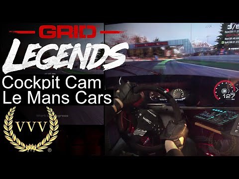 GRID Legends - Cockpit Cam - Le Mans Cars Race
