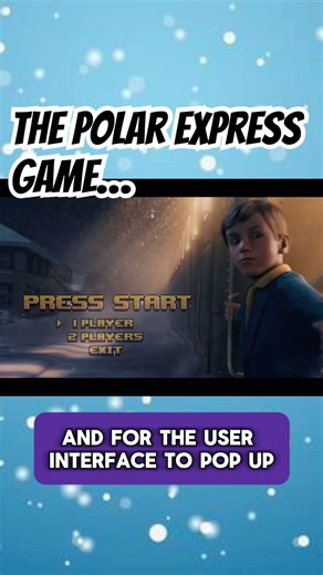 Polar Express looks like a video game cutscene #animation #polarexpress #skyrim