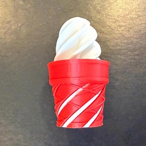 Ice Cream Cone Twist Fidget Toy | 3D Printed Fidget Gift - Etsy Australia