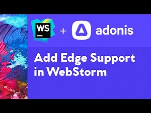 How To Add AdonisJS Edge Support to your WebStorm Environment