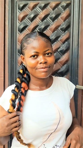 How to make multi color diy ponytail