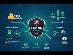 Fortinet FCP-NS 2025: UNLOCK $100K+ Cybersecurity Careers (Exam & Requirements Revealed)!